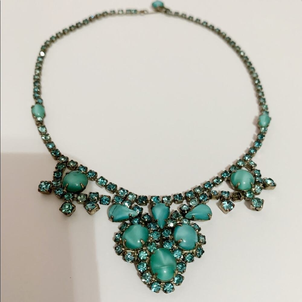 Vintage Statement Austrian Necklace - Picture 2 of 4
